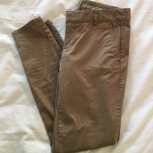 Gap Skinny Mini Khakis